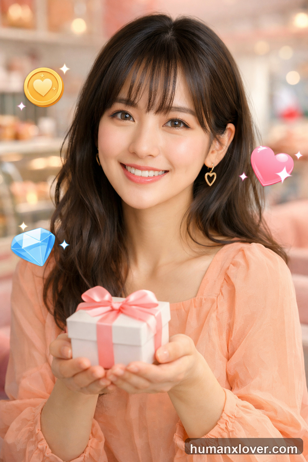 AI彼女ゲームプレイにおけるギフトと親密度の進行設計
